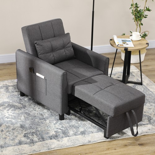 Single chair bed pull out - single, bed,