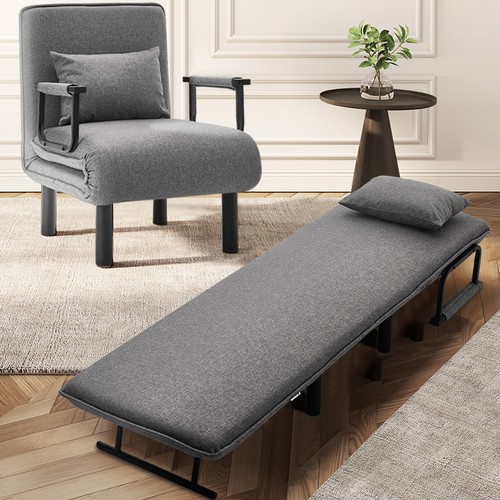 Folding chair bed - folding,